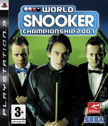 World Snooker Championship 2007 - PS3 Cover & Box Art