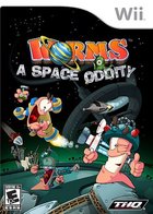 Worms: A Space Oddity - Wii Cover & Box Art