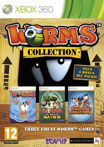 Worms Collection - Xbox 360 Cover & Box Art
