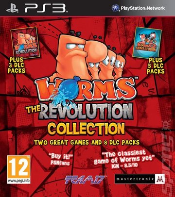 Worms: The Revolution Collection - PS3 Cover & Box Art