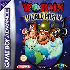 Worms World Party - GBA Cover & Box Art