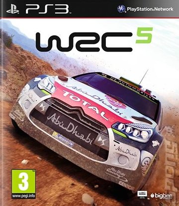 WRC 5 - PS3 Cover & Box Art