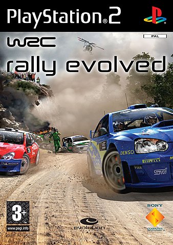 WRC: Rally Evolved - PS2 Cover & Box Art