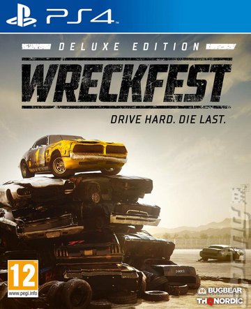 Wreckfest - PS4 Cover & Box Art