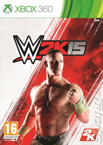 WWE 2K15 - Xbox 360 Cover & Box Art