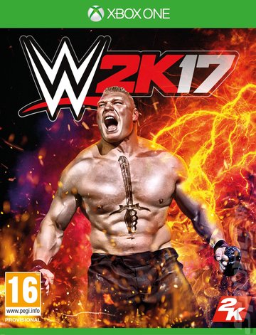 WWE 2K17 - Xbox One Cover & Box Art