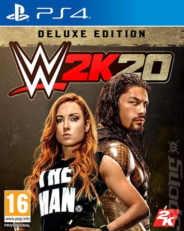 WWE 2K20 - PS4 Cover & Box Art