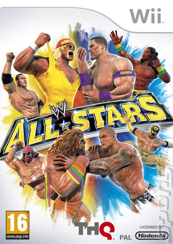 WWE All Stars - Wii Cover & Box Art