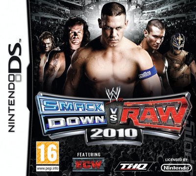 WWE SmackDown vs RAW 2010 - DS/DSi Cover & Box Art