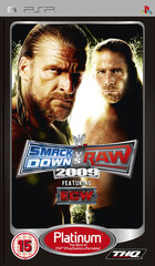 WWE SmackDown Vs. RAW 2009 - PSP Cover & Box Art