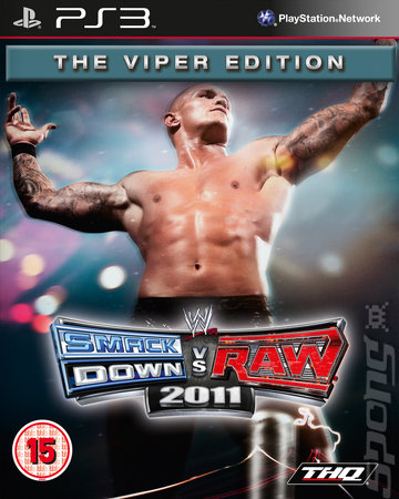 WWE Smackdown vs Raw 2011 - PS3 Cover & Box Art