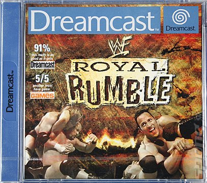 WWF Royal Rumble - Dreamcast Cover & Box Art