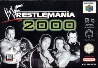 WWF Wrestlemania 2000 - N64 Cover & Box Art