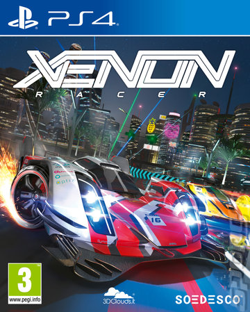Xenon Racer - PS4 Cover & Box Art