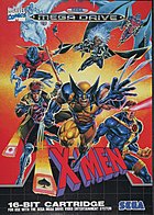 X-Men - Sega Megadrive Cover & Box Art