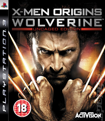 X-Men Origins: Wolverine - PS3 Cover & Box Art