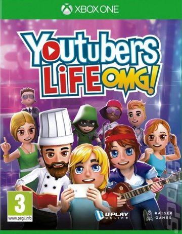 YouTubers Life OMG! - Xbox One Cover & Box Art