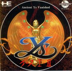 Ys III: Wanderers from Ys - NEC PC Engine Cover & Box Art