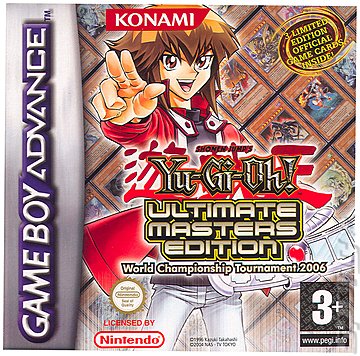 Yu-Gi-Oh! Ultimate Masters Edition World Championship Tournament 2006 - GBA Cover & Box Art