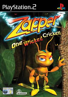 Zapper: One Wicked Cricket! - PS2 Cover & Box Art