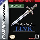 Zelda 2: The Adventure of Link - GBA Cover & Box Art