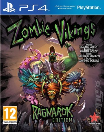Zombie Vikings: Ragnar�k Editi�n - PS4 Cover & Box Art