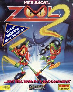 Zool 2 - Amiga AGA Cover & Box Art