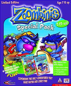 Zoombinis Special Pack - Power Mac Cover & Box Art