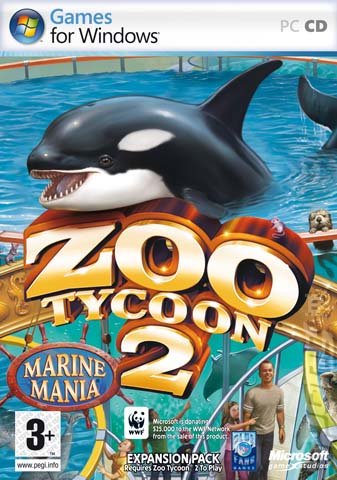 Zoo Tycoon 2: Marine Mania - PC Cover & Box Art