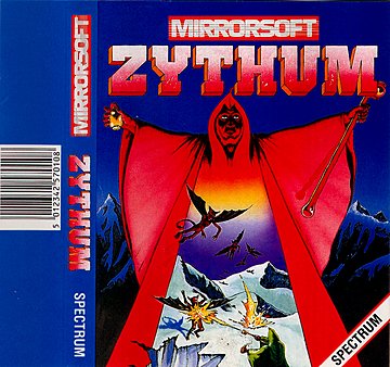 Zythum - Spectrum 48K Cover & Box Art