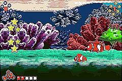 2 Games in 1: Monsters Inc + Finding Nemo - GBA Screen