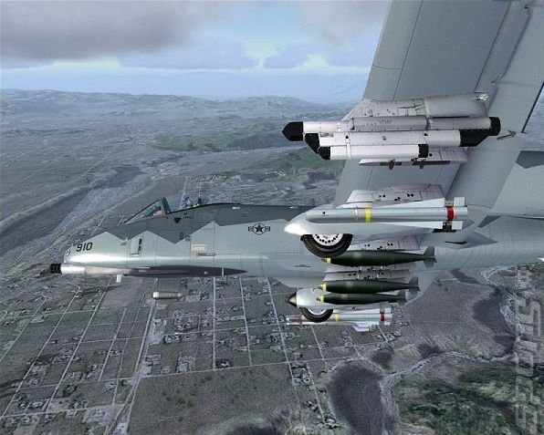 A10 Warthog (FS2004) - PC Screen