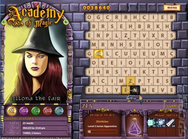 Academy of Magic - PC Screen