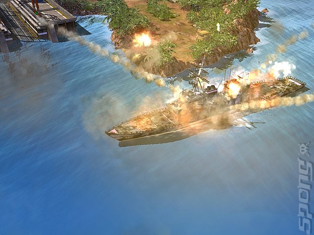 Act of War: High Treason - PC Screen