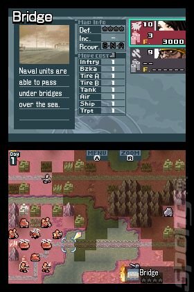 Advance Wars: Dark Conflict - DS/DSi Screen