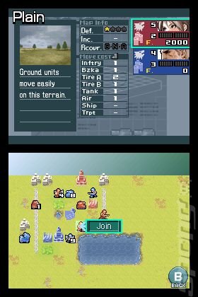 Advance Wars: Dark Conflict - DS/DSi Screen