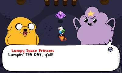 Adventure Time: The Secret of the Nameless Kingdom - 3DS/2DS Screen
