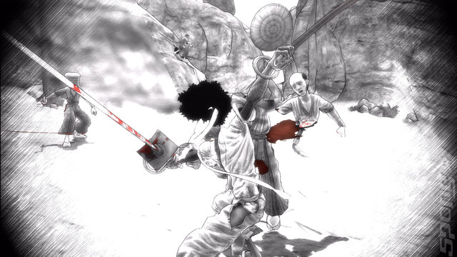 Afro Samurai: Face-Splitting Screens News image