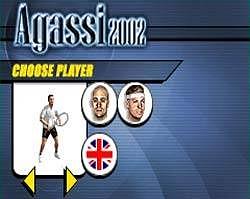Agassi Tennis Generation - GBA Screen