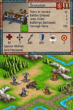 Age of Empires: The Age of Kings - DS/DSi Screen