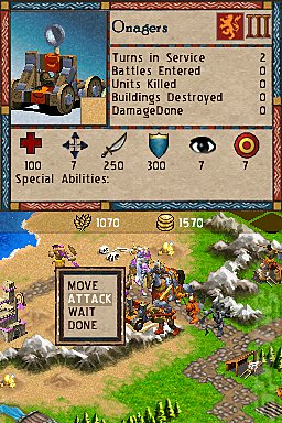 Age of Empires: The Age of Kings - DS/DSi Screen