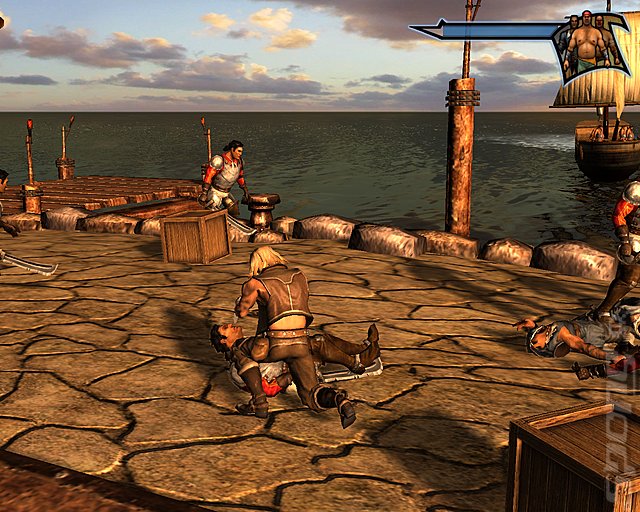 Age of Pirates: Captain Blood - PC Screen