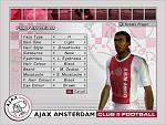 Ajax Club Football - PS2 Screen