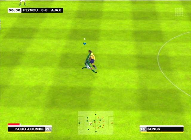 Ajax Club Football 2005 - PS2 Screen