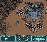 Aliens Thanatos Encounter - Game Boy Color Screen