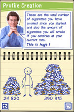 My Health Coach: Stop Smoking With Allen Carr - DS/DSi Screen