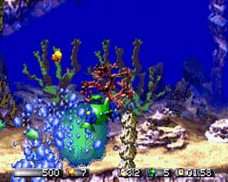 Amazing Virtual Sea Monkeys - GBA Screen