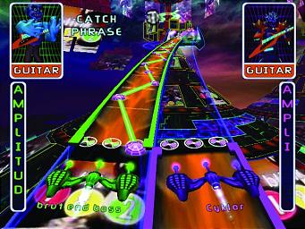 Amplitude - PS2 Screen