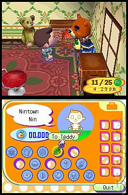 Animal Crossing: Wild World - DS/DSi Screen