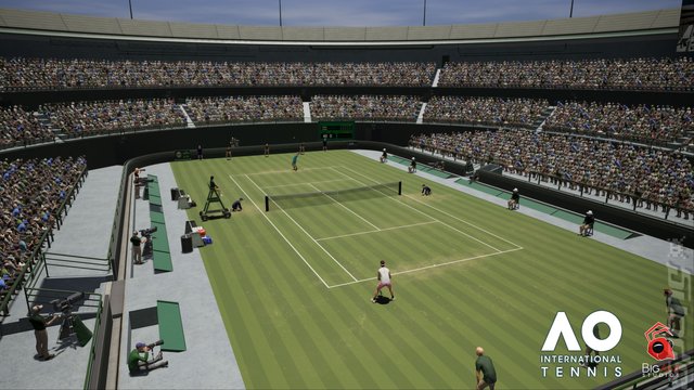 AO International Tennis - PS4 Screen